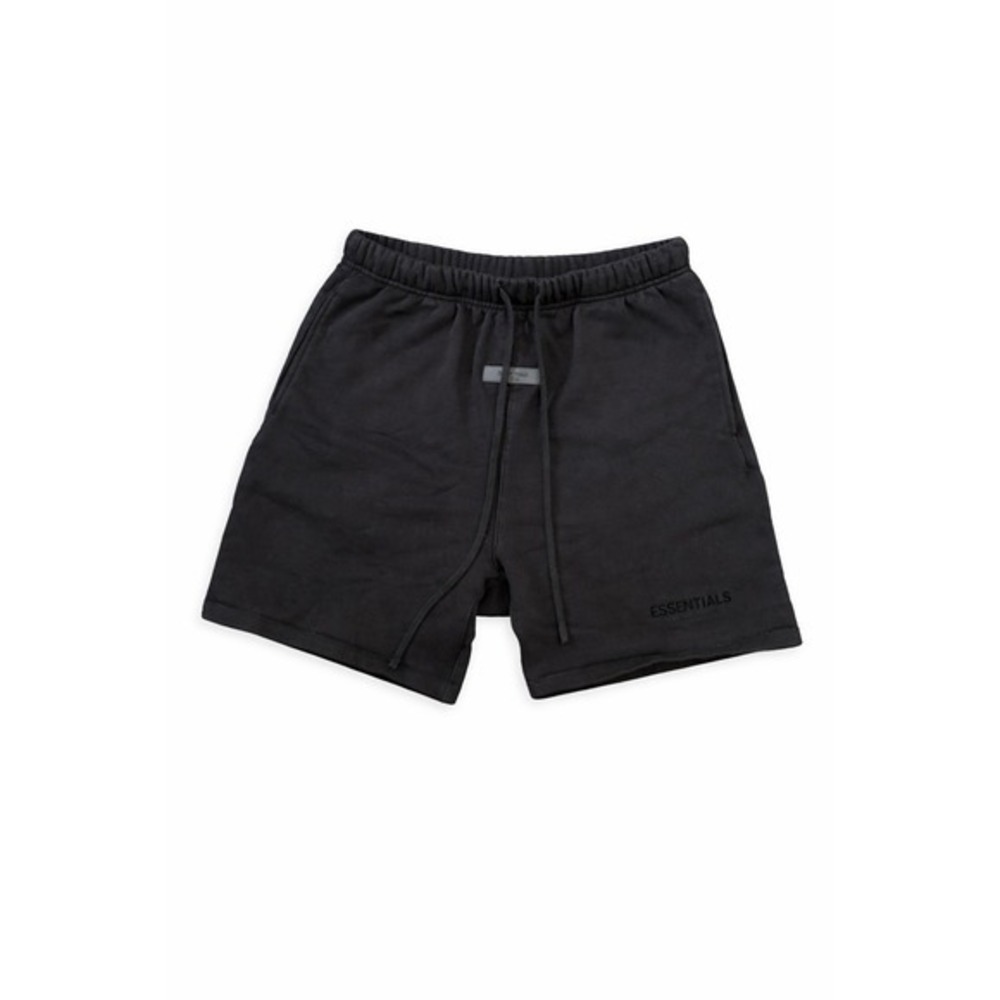 Essentials Fear Of God Black Stretch Limo Sweat Shorts Size XL Athleisure Casual